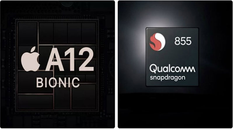 Qualcomm Snapdragon 855 và A12 Bionic