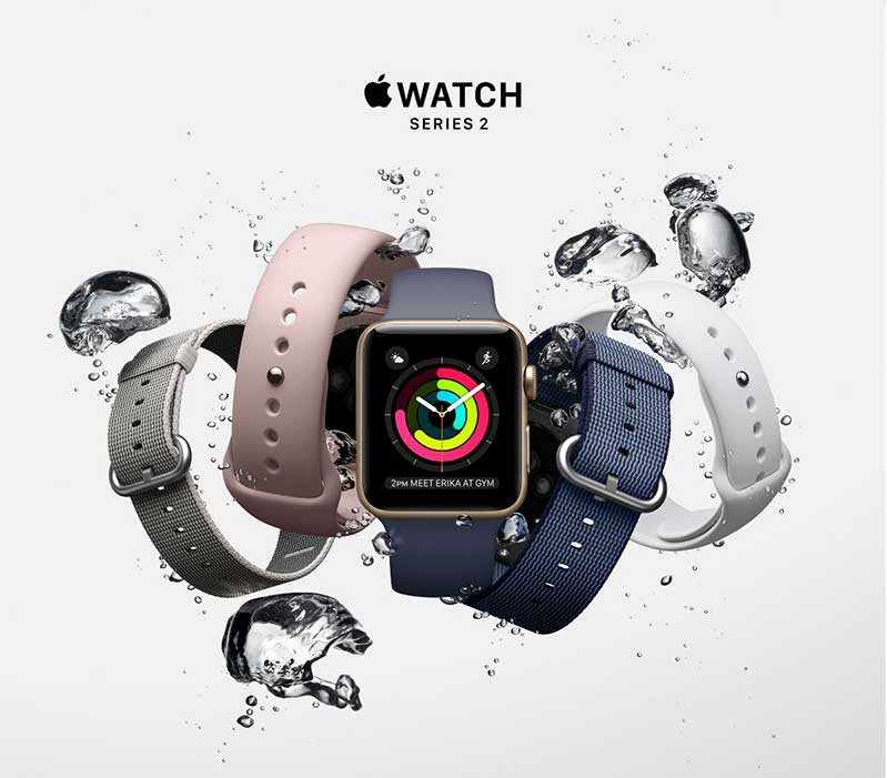 Thiết kế tuyệt hảo Apple Watch Series 2 apple watch series 2 42mm mat nhom mau trang day cao su new hinh anh 1