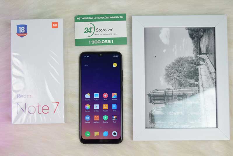 xiaomi redmi note 7 smartphone ben nhat thoi dai