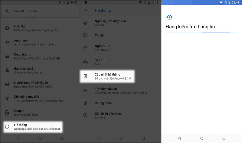cap nhat android 9 pie cho nokia cuc don gian