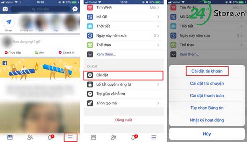 Cách đăng xuất khỏi Messenger trên iPhone hoàn toàn