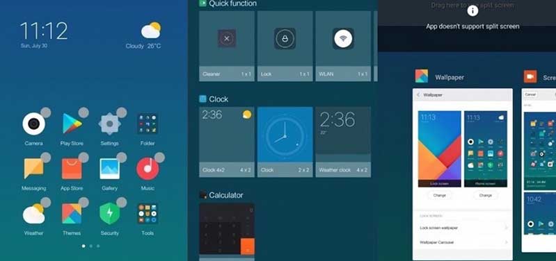 Xiaomi gioi thieu MIUI 9 che do da nhiem chia doi man hinh bieu tuong tren man hinh khoa va 3 Theme moi cao cap hinh anh 3