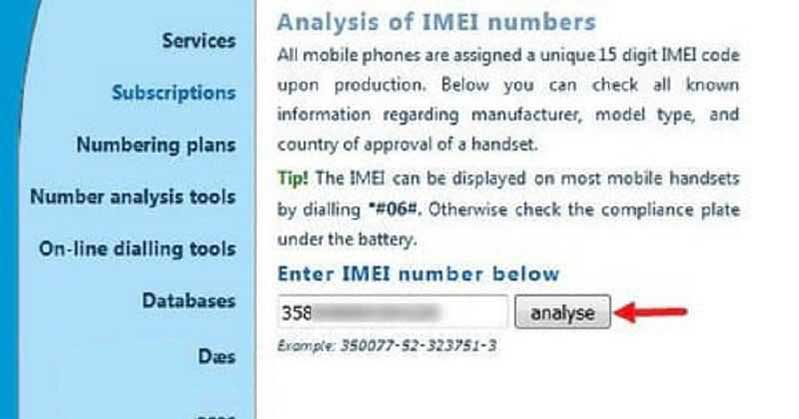 Cach kiem tra imei samsung