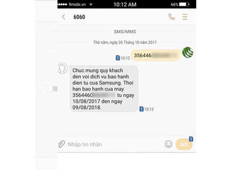 Kiem tra imei samsung qua tong dai