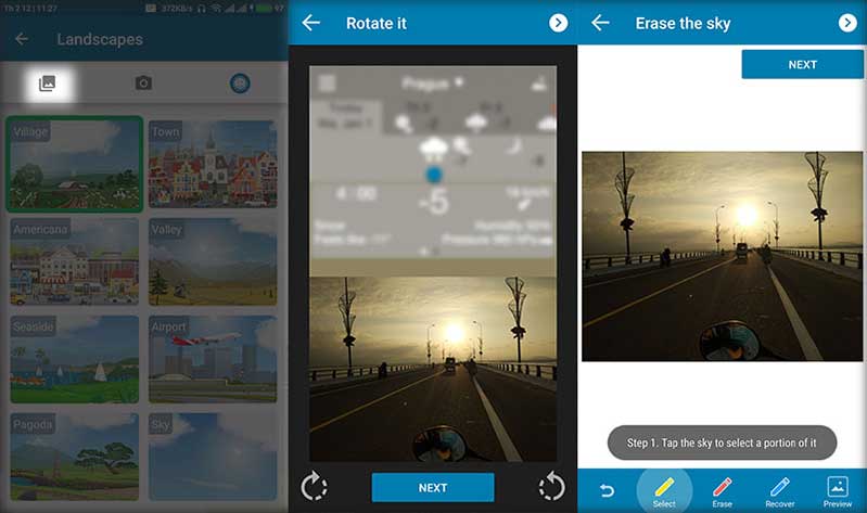 cach tao hinh nen thay doi theo thoi tiet tren smartphone android hinh anh 5
