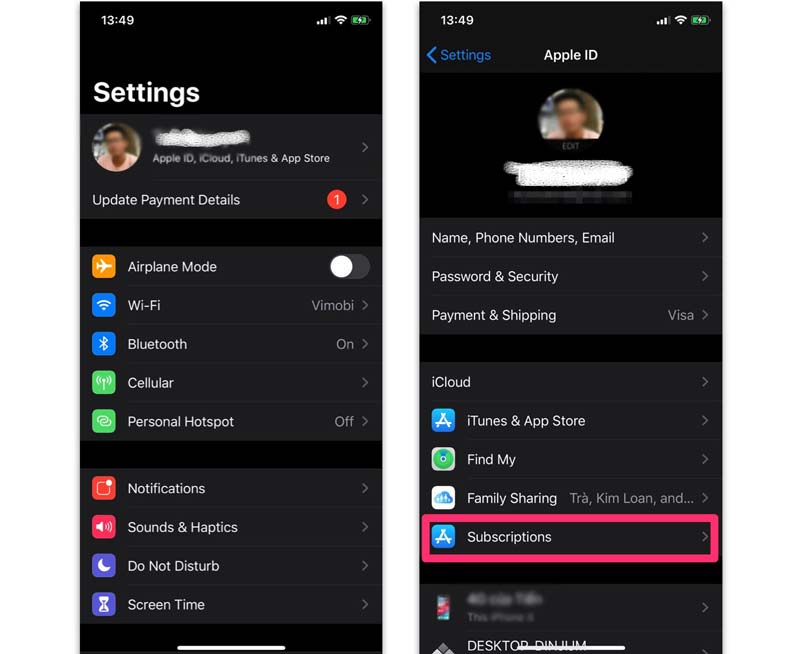 Bản cập nhật iOS 13 và iPadOS giúp nâng cấp tài khoản đăng ký tránh mất tiền hình 2 Bản cập nhật iOS 13 và iPadOS