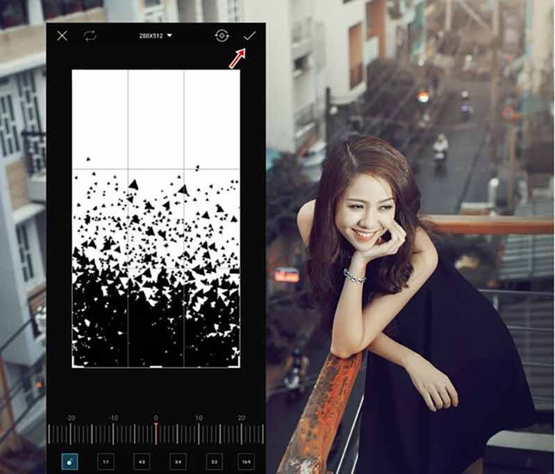 cach tao anh hieu ung tan bien tren smartphone