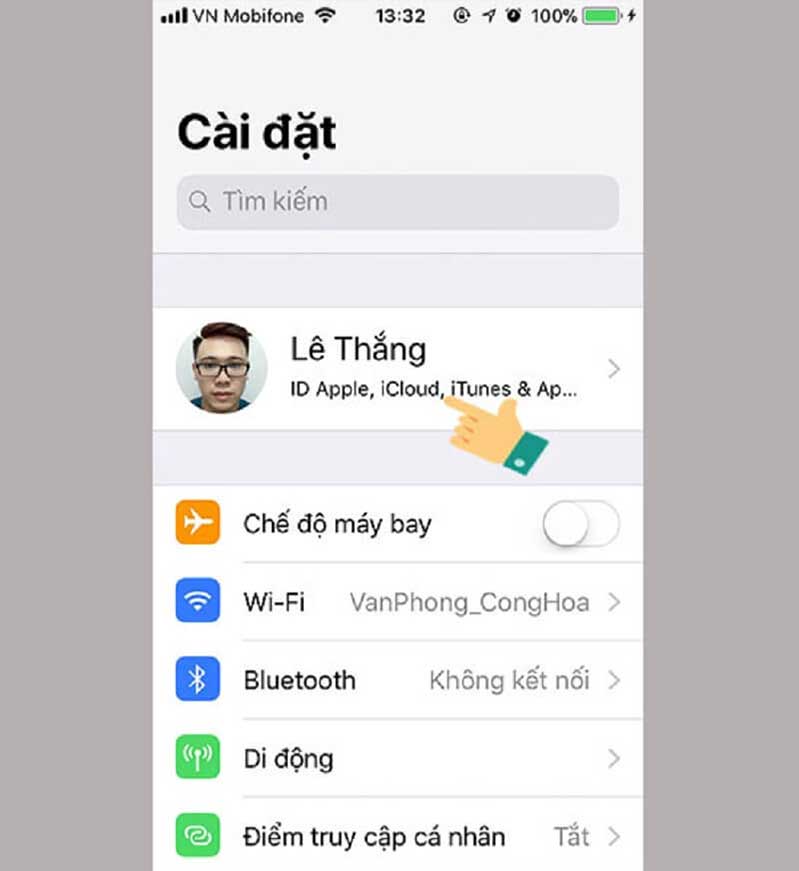 lay lai tài khoản icloud don gian 