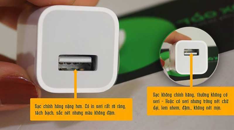 huong dan phan biet that gia sac cap iphone chinh hang hinh anh 3