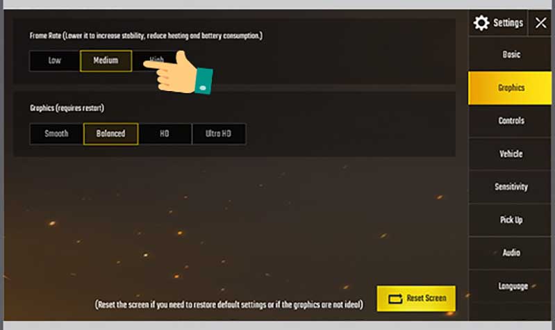 tang do muot game pubg mobile tren android hinh 6