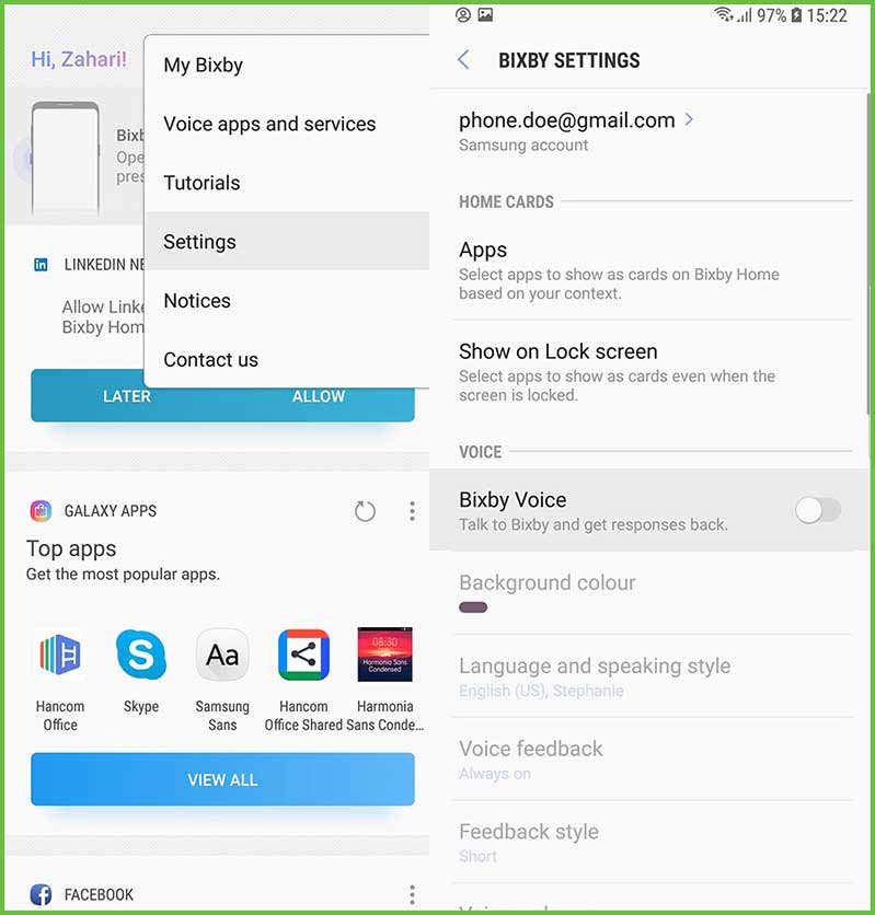 cach tat nit bixby tren samsung galaxy s9 s9 plus hinh anh 2