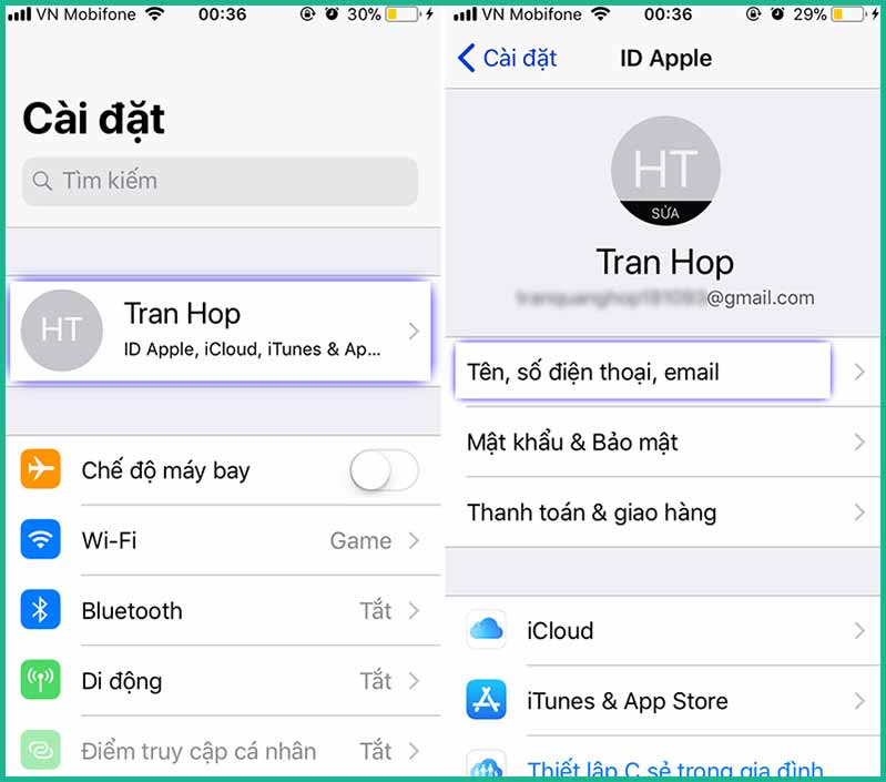 huong dan doi apple id tu yahoo mail gmail thanh icloud hinh anh 2