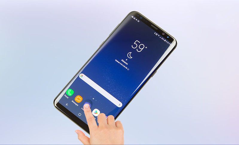 meo khac phuc galaxy s9 bi loan cam ung don gian tai nha