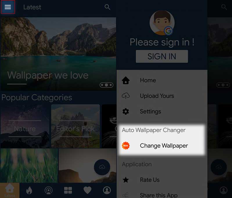 thay doi nen man hinh tu dong theo thoi gian tren smartphone cuc hay hinh 2