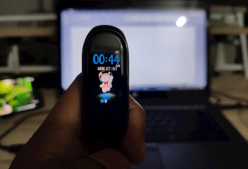 hình nền trên Mi Band 4 