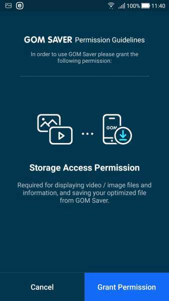Vào mục Grant Permission để được cấp các quyền truy cập
