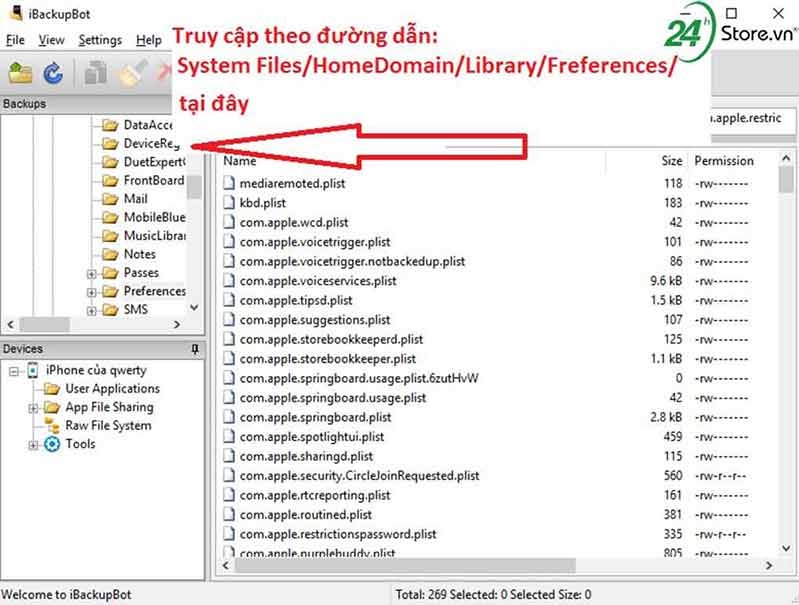 truy cập theo đường dẫn