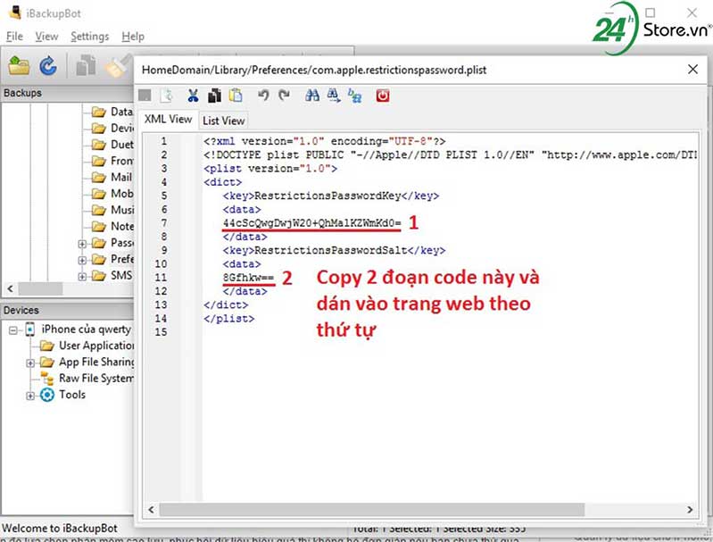 sao chép đoạn mã
