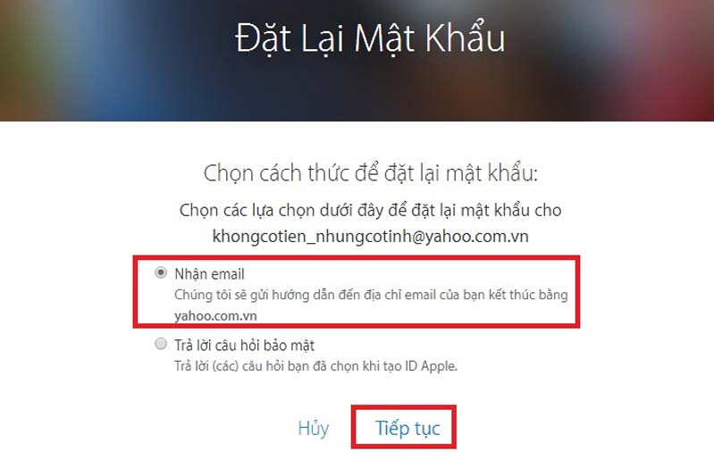 Hướng dẫn lấy lại mật khẩu Apple ID đã mất trong vòng 30s hình 1 Hướng dẫn lấy lại mật khẩu Apple ID