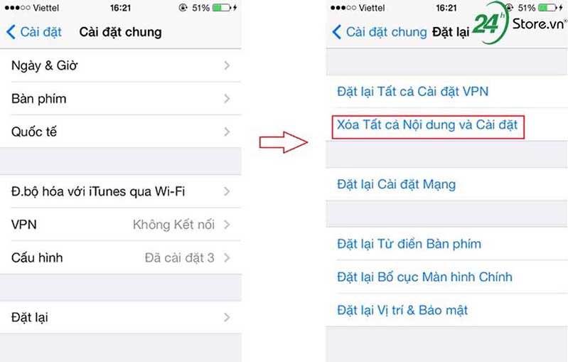 kiểm tra thủ công iCloud