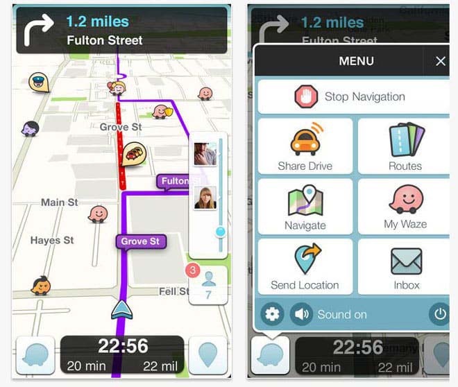 waze gps maps and traffic