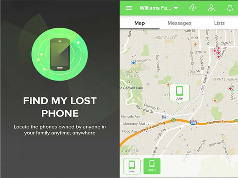 ung dung theo doi thiet bi dien thoai