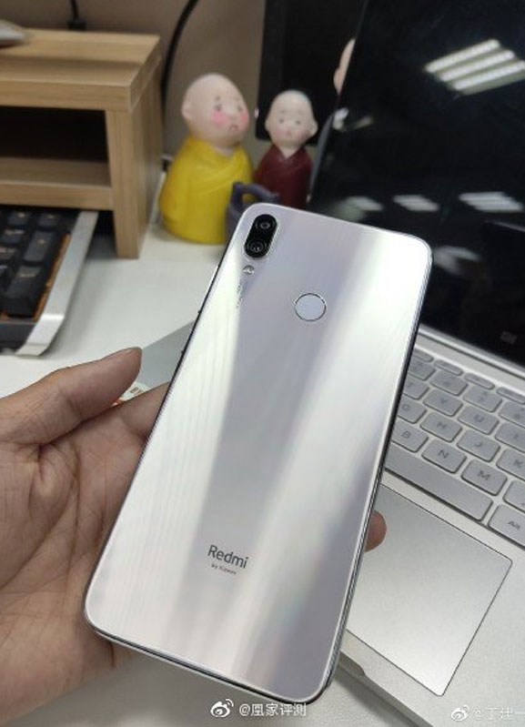 Redmi Note 7 Mirror Flower Water Moon
