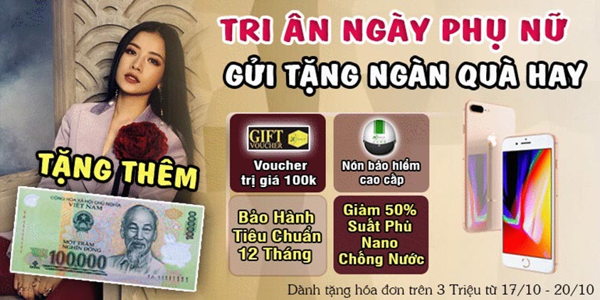 event tri ân ngày phụ nữ