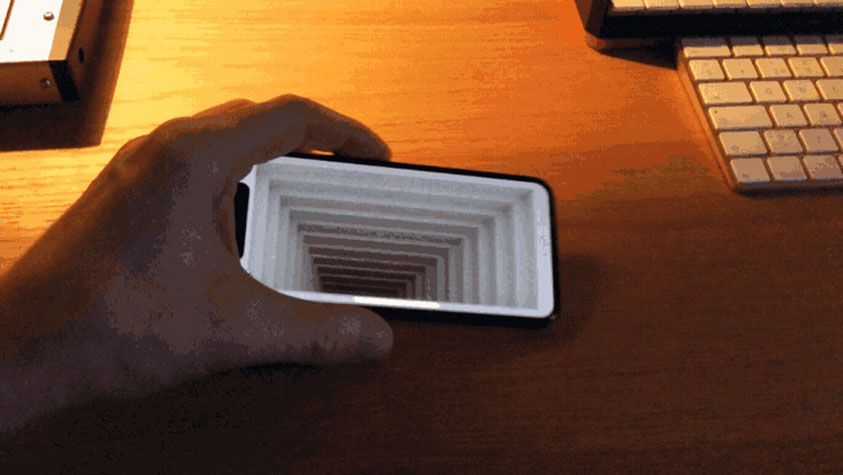 ung dung tao ao giac quang hoc cuc hap dan tren iphone x hinh anh 1