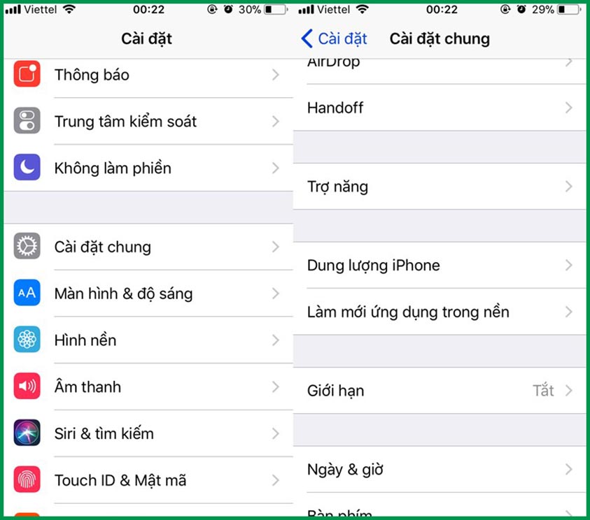Bye Bye Background App Fresh Cách khắc phục lỗi tụt pin nhanh trên ios 11 - 6