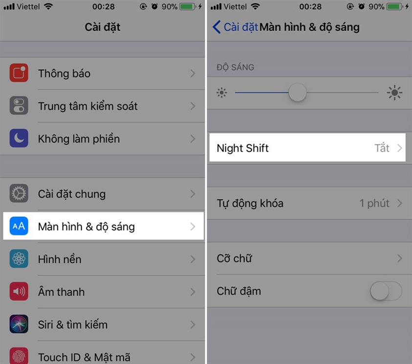 Hello Night Shift Cách khắc phục lỗi tụt pin nhanh trên ios 11 - 7