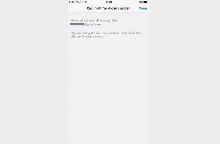 Xác minh tài khoản