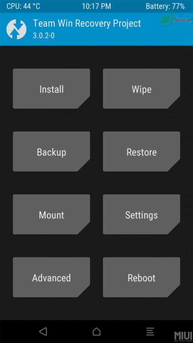 Repair boot qua Fastboot hay Recovery