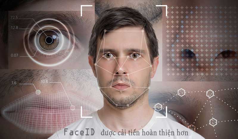 Màn hình tạo sự trang nhã và đẳng cấp cho smartphone Cải tiến hệ thống FaceID