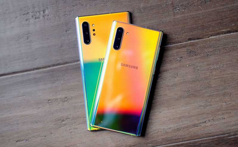 bộ đôi samsung galaxy note 10 và note 10 plus