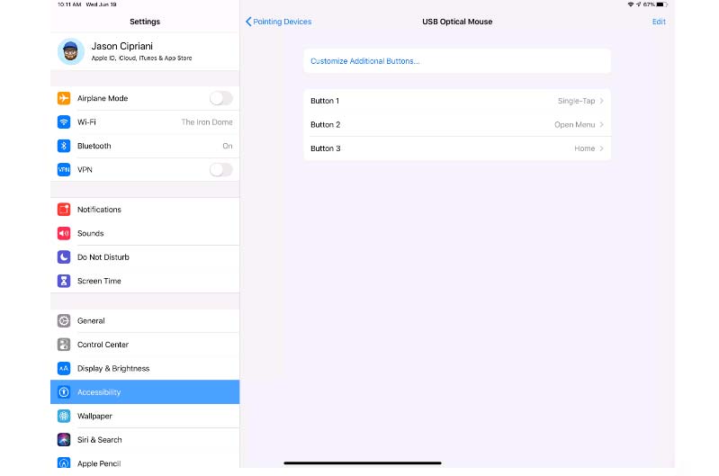 Dùng chuột điều khiển