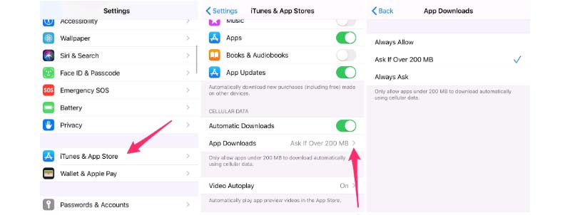 Xóa giới hạn kích thước