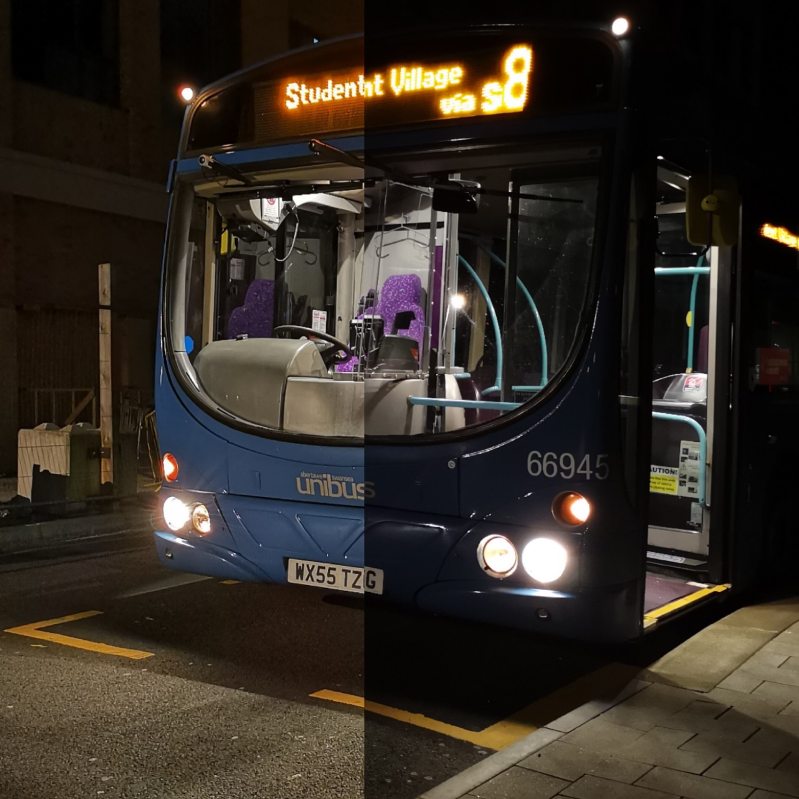 Nhược điểm của chế độ chụp ban đêm (ánh sáng yếu)