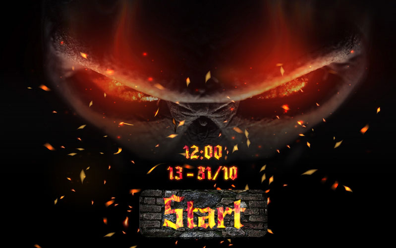 sự kiện halloween tại 24hStore