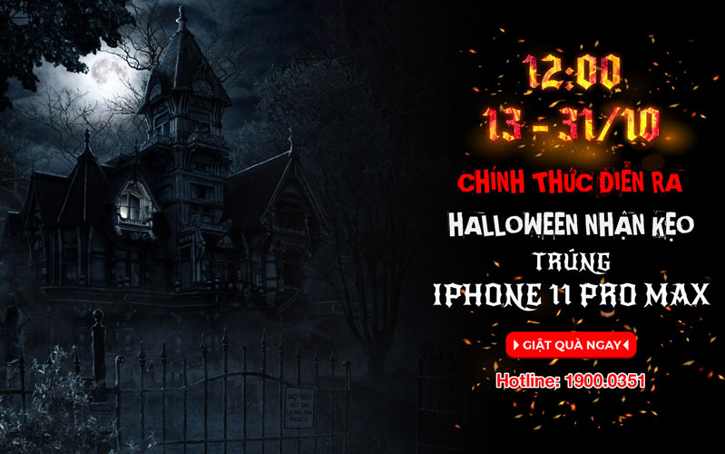 đến 24hStore ngay để tham dự sự kiện halloween