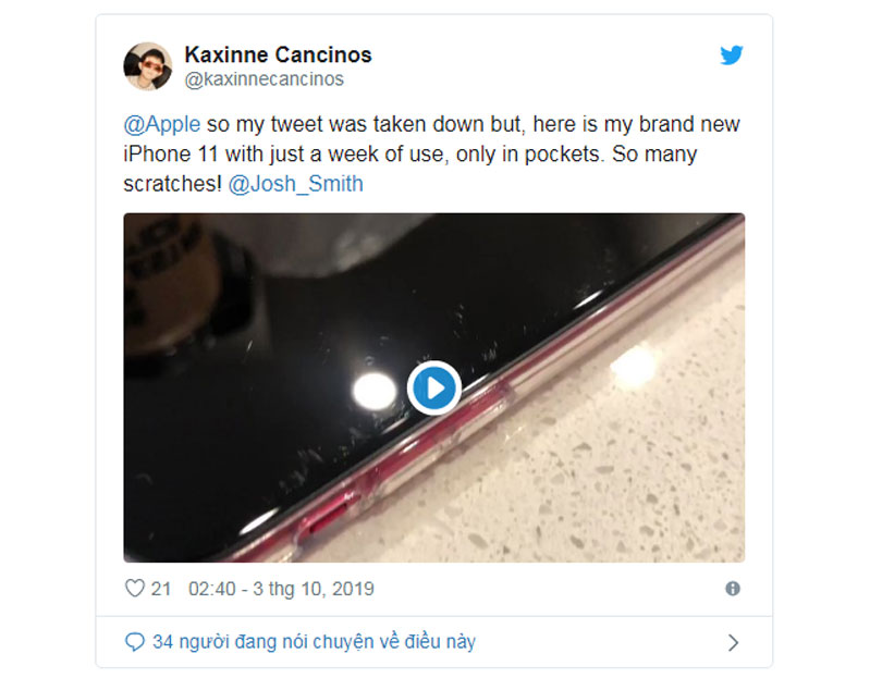 phản ứng của người sử dụng