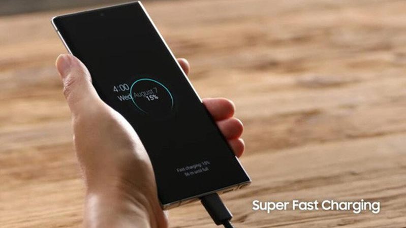 galaxy note 10 voi cong nghe sac nhanh superfast charge co than toc 4