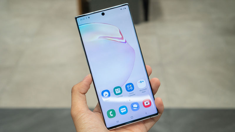 màn hình infiniti o trên note 10+