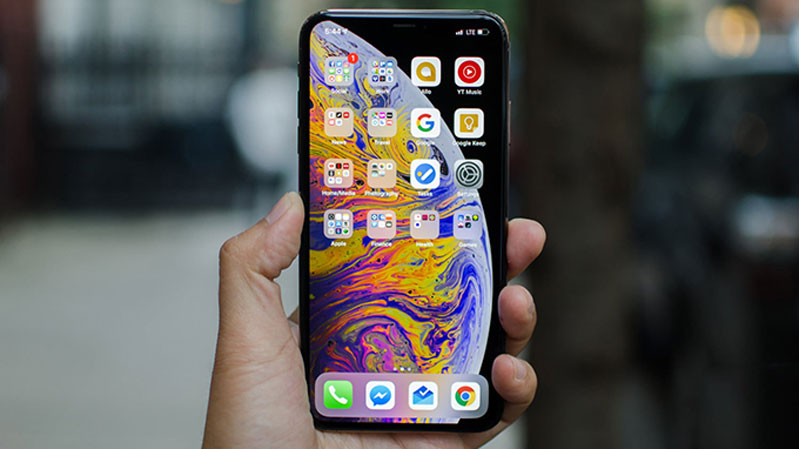 iphone xs max sở hữu màn hình sắc nét