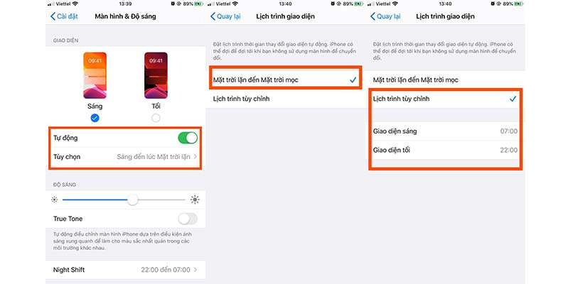 Chế độ tự động