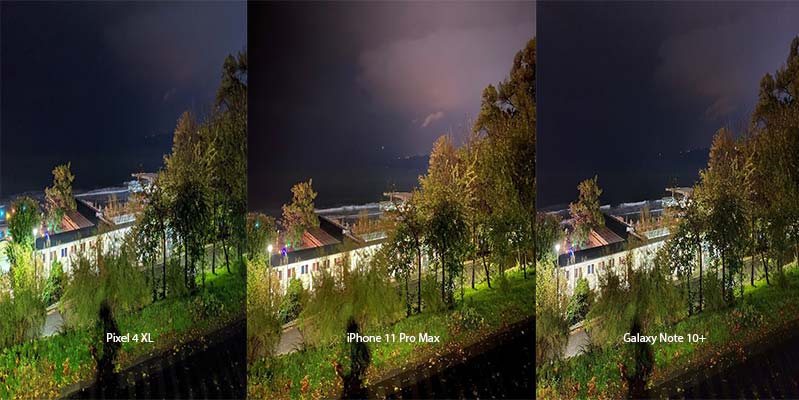 Chế độ ban đêm được kích hoạt cảnh 4