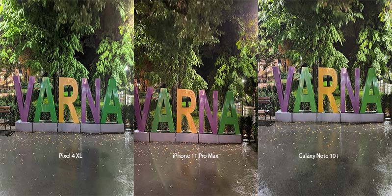 Chế độ ban đêm được kích hoạt cảnh 3