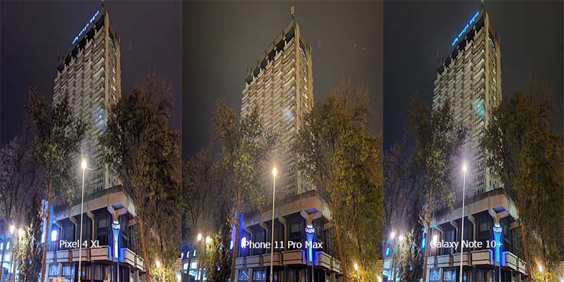 Chế độ ban đêm được kích hoạt cảnh 6