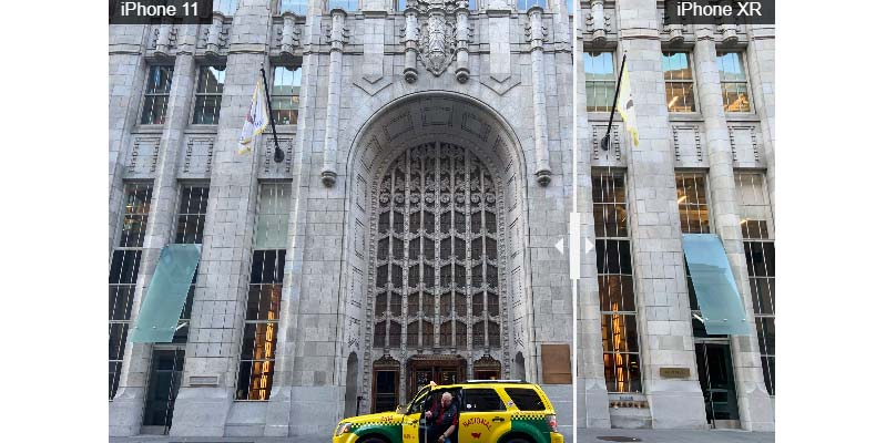 Bức ảnh xe cùng tòa nhà