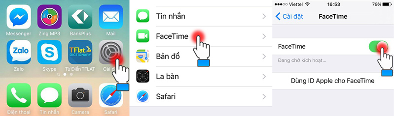 Làm sao để sử dụng FaceTime